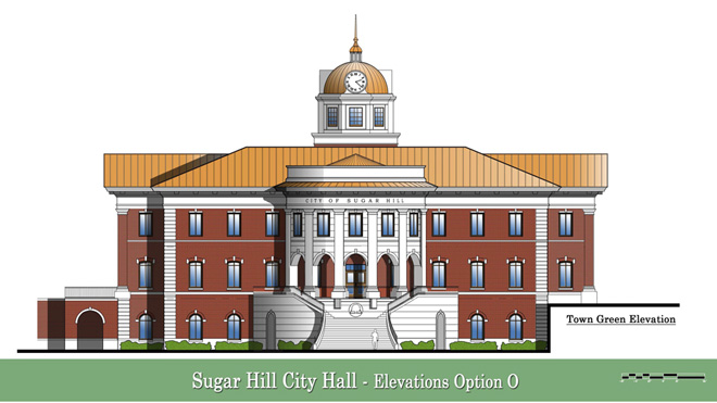 Van Winkle Construction Awarded Sugar Hill City Hall – Sugar Hill, GA