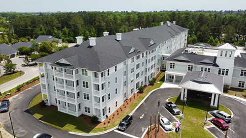Home2 Suites and McDuffie Parking Deck